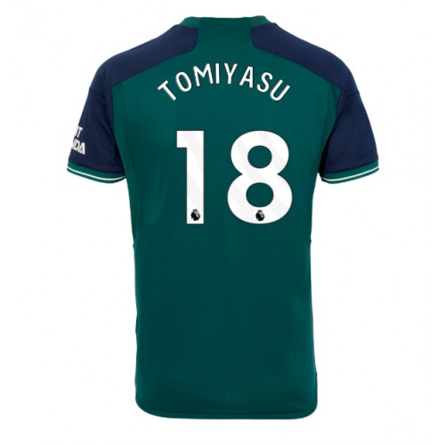 Arsenal Takehiro Tomiyasu #18 Rezervni Dres 2023-24 Kratak Rukav